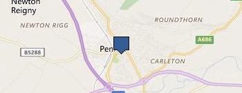 Cumbria Action For Sustainability location map