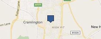Dove Release North East location map