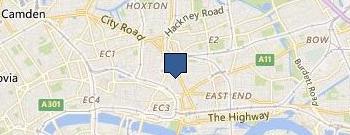 East 17 Marketing Services location map