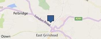 East Grinstead Bathrooms & Kitchens Ltd location map