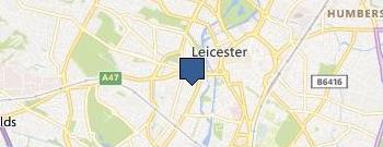 East Midlands Security & Fire (LEICESTER) location map