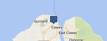Emuss at Cowes location map
