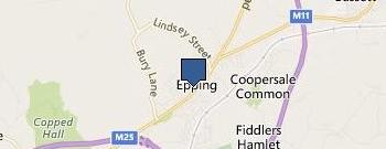 Epping Electrician location map