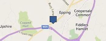 Epping Roofing Co location map