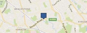 Estate Agents location map