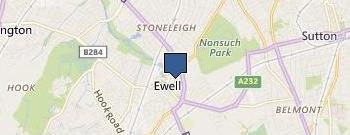 Ewell Castle School location map