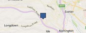 Exeter Pet Sitters location map