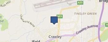 Fake TV location map