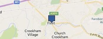 Fleet Dental Centre location map