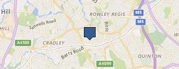 Footman James location map