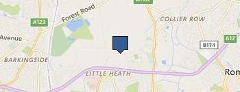 Hainault Canine Hydrotherapy Centre location map