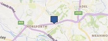 Horsforth Driving School location map