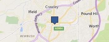 Hyve Managed Hosting location map