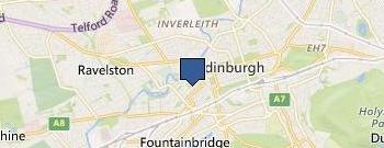 Law Society of Scotland location map