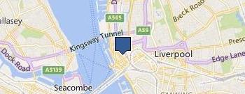 Liverpool Law Society location map