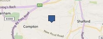 Loseley Park location map