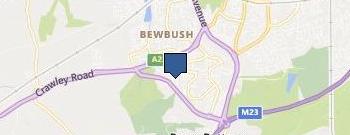 M Harris Construction Services location map