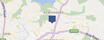 M J Driving School location map