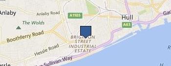 Pink Personal Injury Network location map