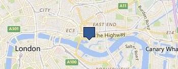 Thales UK Transportation Systems location map