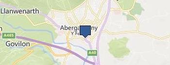 The Borough Theatre Abergavenny location map