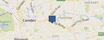 The Communication Trust location map