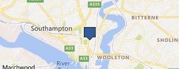 The Hub Business Services location map