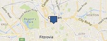 The Place Young Dancers Programme location map
