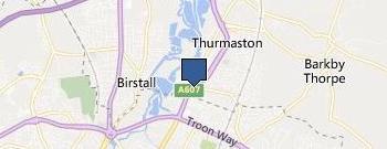 Thurmaston Dental Practice location map
