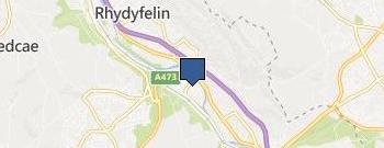 Treforest Self Storage location map