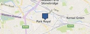 TV Bed Warehouse location map
