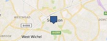 Wiltshire Law Centre location map