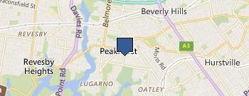 A ESP Security Systems location map