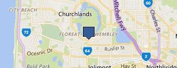AAA Wembley Storage location map