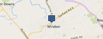 About Paving location map