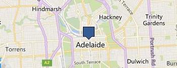 Adelaide Paringa Motel location map
