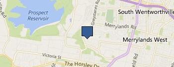 Airtag location map