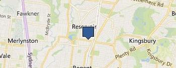 Alnor Art Florist location map