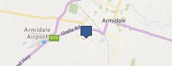 Audio Visual Technologies Armidale location map