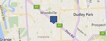 Austral Canvas location map