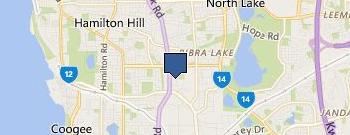 Avanti Glass location map