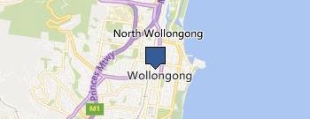 Avanti Plus Wollongong location map