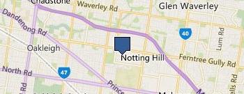 Aviva Pure location map