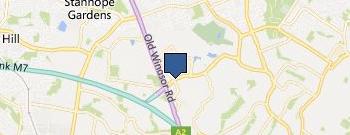 Baulkham Hills Glass Pty Ltd location map