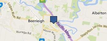 Beenleigh Market Place Dental location map