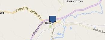 Berry Newsagency location map