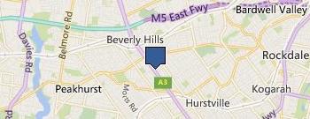 Bexley Hot Water Repairs location map