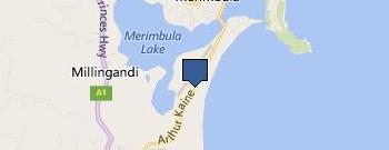 Black Dolphin Motel location map
