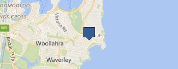 Bondi Dental location map