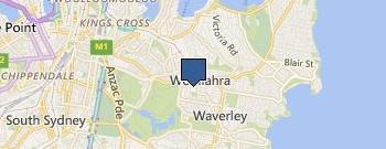 Bondi Junction Private Hospital location map